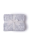 Barefoot Dreams Cozychic® Python Print Throw Blanket In Blue