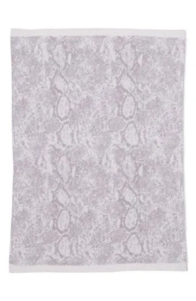 Barefoot Dreams ® Cozychic® Python Print Throw Blanket In Purple