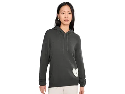 Barefoot Dreams Cozychic (r) Cotton Heart Breaker Hoodie In Gray