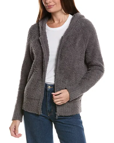 Barefoot Dreams Cozychic Relaxed Zip Up Hoodie In Animal Print