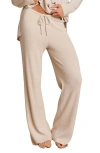 Barefoot Dreams Ccul Slim Ribbed Pants Stone In Stone