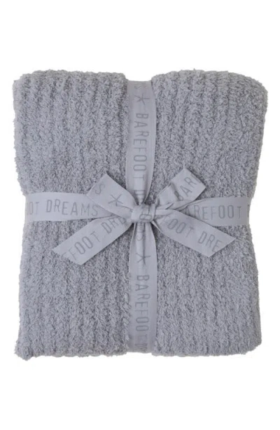 Barefoot Dreams Cozychic™ Rib Throw Blanket In Gray