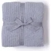 Barefoot Dreams Cozychic™ Rib Throw Blanket In Purple