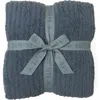 Barefoot Dreams Cozychic™ Rib Throw Blanket In Blue Cove