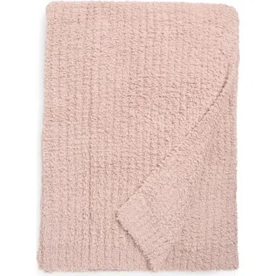 Barefoot Dreams Cozychic™ Rib Throw Blanket In Pink