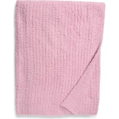 Barefoot Dreams Cozychic™ Rib Throw Blanket In Pink