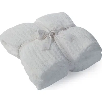Barefoot Dreams Cozychic Ribbed Throw In White