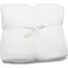 Barefoot Dreams Cozychic® Ribbed Bed Blanket In White