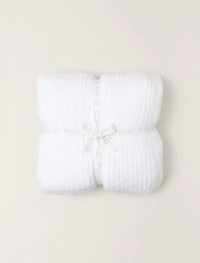 Barefoot Dreams Cozychic® Ribbed Bed Blanket In White