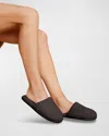 Barefoot Dreams Cozychic Ribbed Slipper In Carbon