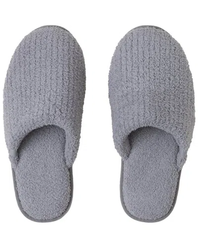 Barefoot Dreams Cozychic Ribbed Slipper In Gray