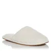 Barefoot Dreams Cozychic Ribbed Slippers In Pearl
