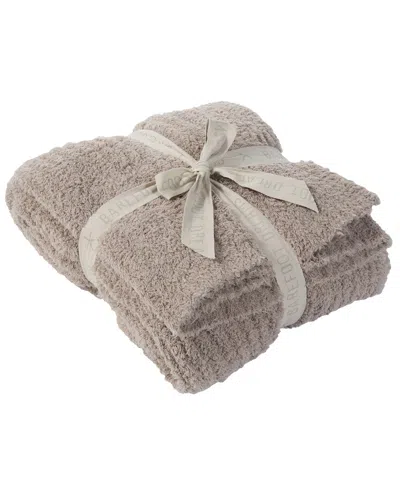 Barefoot Dreams Cozychic Ribbed Throw - Sand In Neutral