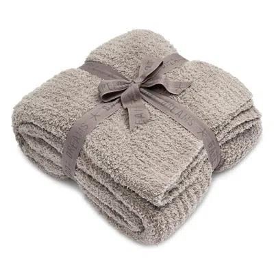 Barefoot Dreams Cozychic Ribbed Throw In Gray