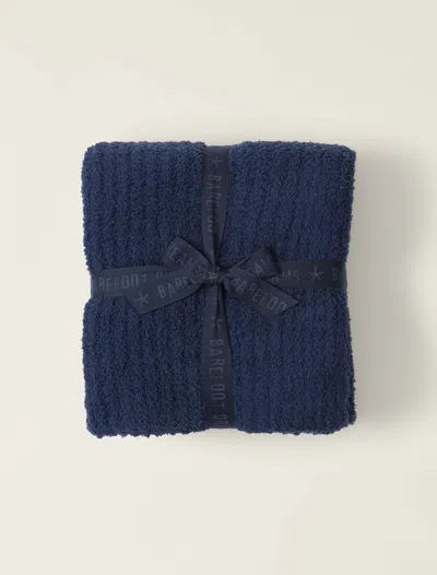 Barefoot Dreams Cozychic® Ribbed Throw In Marine
