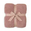 Barefoot Dreams Cozychic Ribbed Throw In Terra