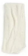 Barefoot Dreams Cozychic Ribbed Throw White