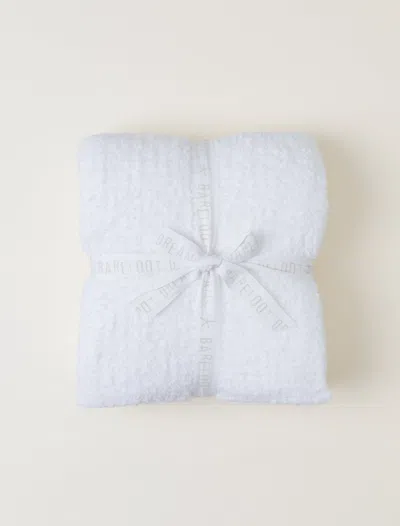 Barefoot Dreams Cozychic® Ribbed Throw In White