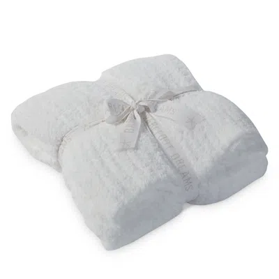 Barefoot Dreams Cozychic Ribbed Throw In White