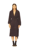 Barefoot Dreams Cozychic Robe In Brown