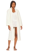 Barefoot Dreams Cozychic Robe In Pearl