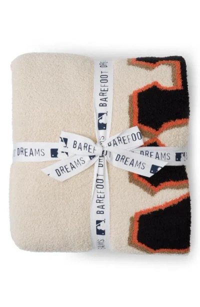 Barefoot Dreams Cozychic® San Francisco Giants Throw Blanket In Giants Multi