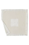 Barefoot Dreams Cozychic® Satin Trim Receiving Blanket In Cream