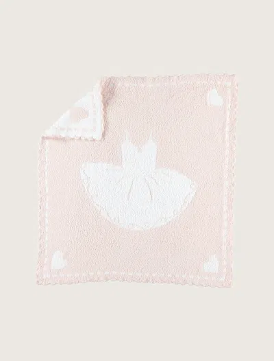 Barefoot Dreams Cozychic® Scalloped Receiving Blanket In Pink