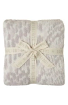 Barefoot Dreams Cozychic Snakeskin Print Throw In Neutral