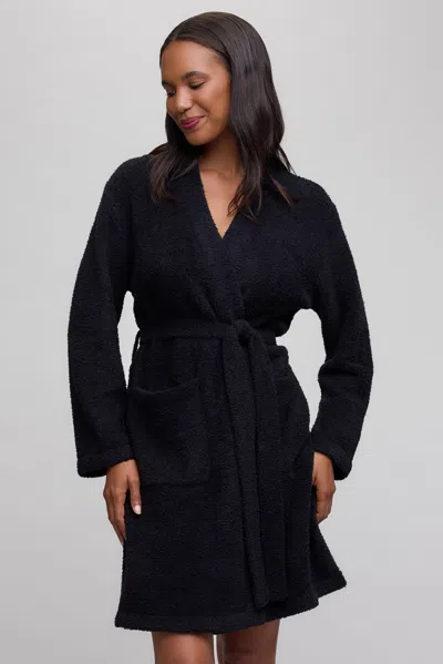 Barefoot Dreams Cozychic® Solid Robe In Black