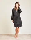 Barefoot Dreams Cozychic® Solid Robe In Carbon
