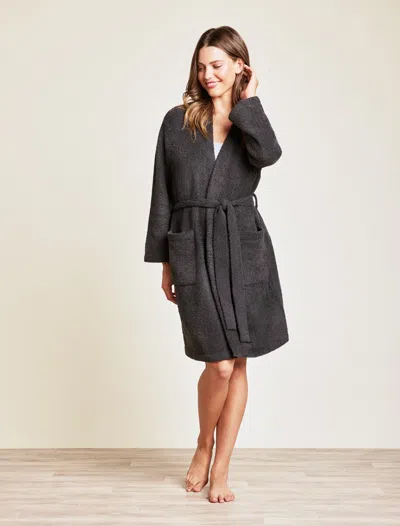 Barefoot Dreams Cozychic® Solid Robe In Carbon