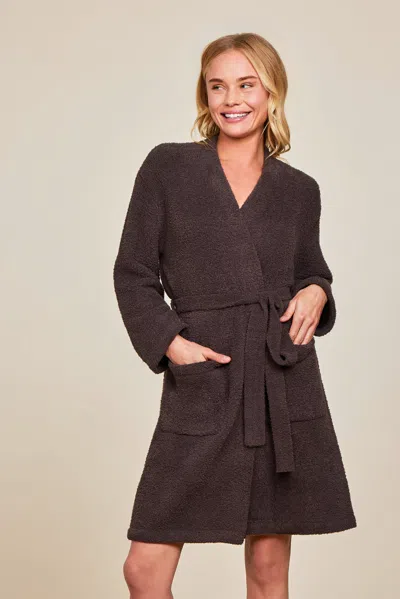 Barefoot Dreams Cozychic® Solid Robe In Brown