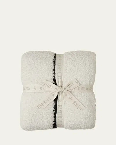Barefoot Dreams Cozychic Sonoran Block Throw In Cream Multi