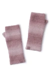 Barefoot Dreams Cozychic® Space Dye Fingerless Gloves In Pink