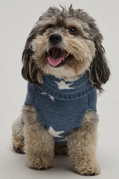 Barefoot Dreams Cozychic® Starry Night Pet Sweater In Blue