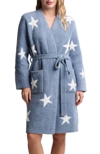 Barefoot Dreams Cozychic™ Starry Night Robe In Blue