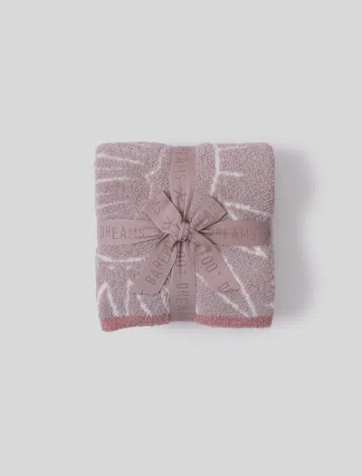 Barefoot Dreams Cozychic® Stellar Stroller Blanket In Dusty Mauve Multi