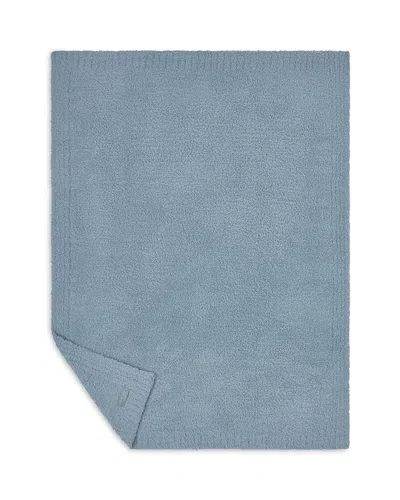 Barefoot Dreams Cozychic Stroller Blanket In Blue