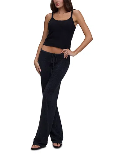 Barefoot Dreams Cozychic Sunrise Tank In Black