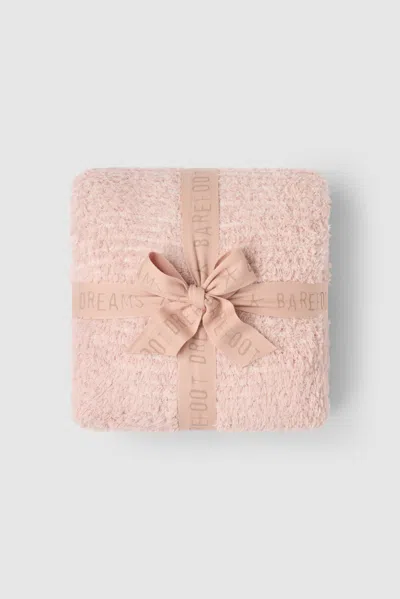 Barefoot Dreams Cozychic® Swan Trellis Stroller Blanket In Pink
