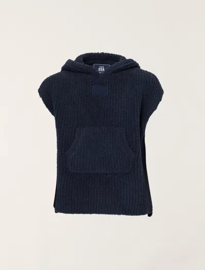 Barefoot Dreams Babies' Cozychic® Team Usa Rib Youth Cozy® In Brown