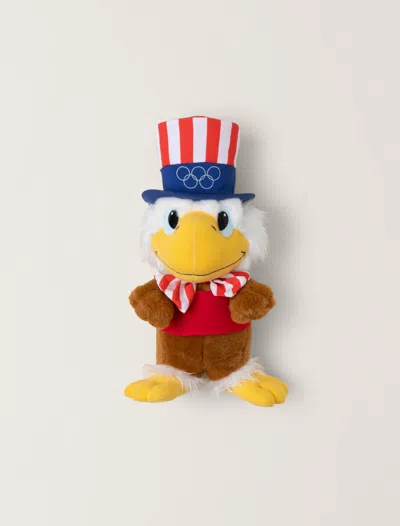 Barefoot Dreams Cozychic® Team Usa Sam The Mascot Buddie In Multi