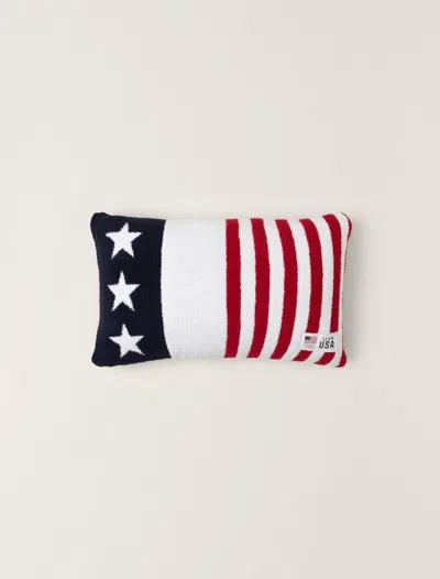 Barefoot Dreams Cozychic® Team Usa Stars And Stripes Pillow In Indigo Multi