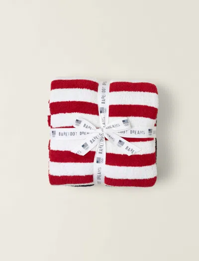Barefoot Dreams Cozychic® Team Usa Stars And Stripes Throw In Indigo Multi