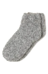 Barefoot Dreams Cozychic® Tennis Socks In He Moonbeam/white