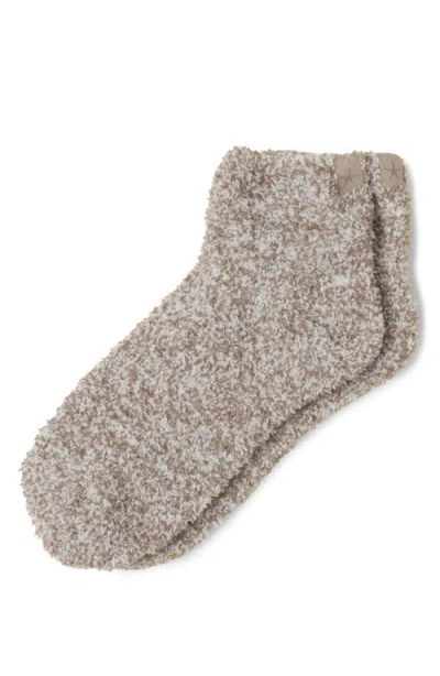 Barefoot Dreams Cozychic® Tennis Socks In He Nickel/white