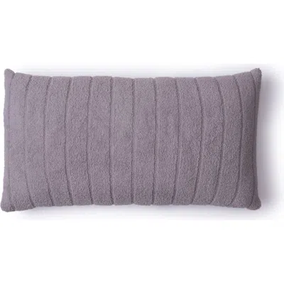 Barefoot Dreams Cozychic® Textured Stripe Pillow In Purple