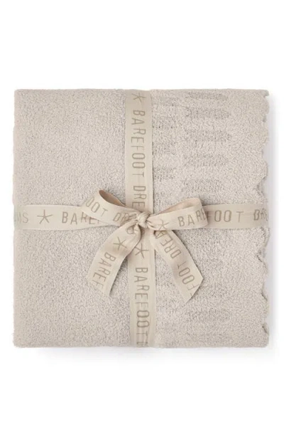 Barefoot Dreams Cozychic Shell Texture Throw Blanket In Neutral