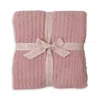 Barefoot Dreams Cozychic Throw In Dusty Coral- Exclusive